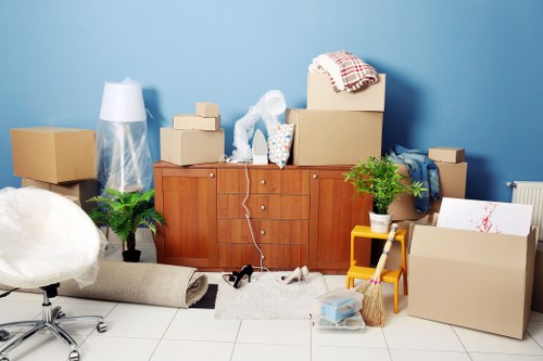 Packing and loading services for a Soho office or commercial relocation