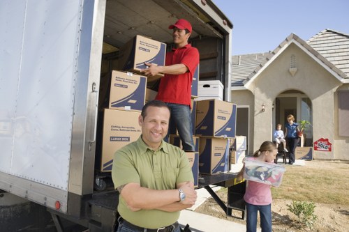 Charity donation collection with reusable office furniture