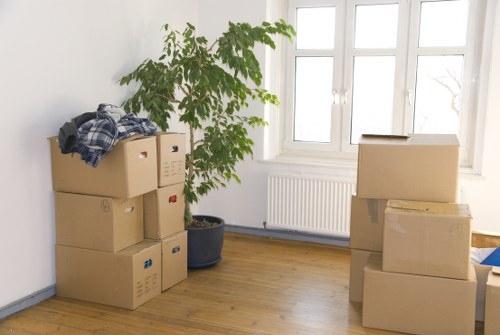 Storage and packing supplies used for Soho removals