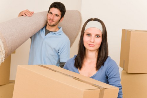 Professional Soho Man And Van crew demonstrating careful, insured moving procedures