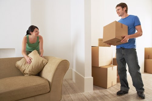 Professional van transport service supporting a Soho relocation
